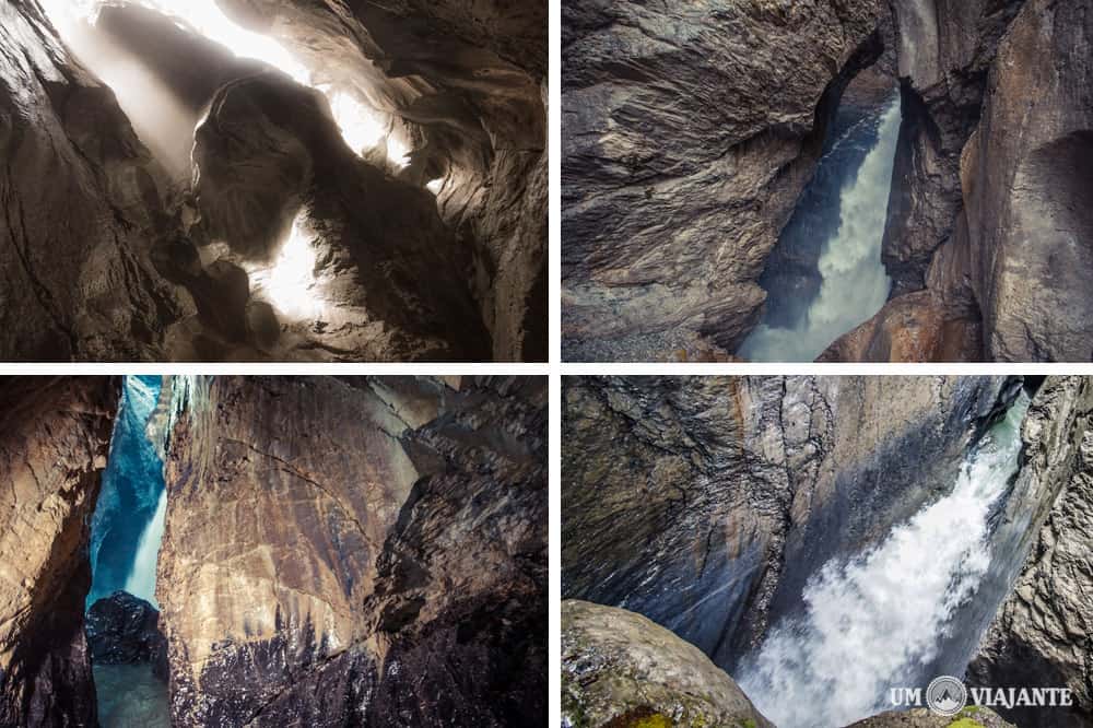 Trummelbach Falls, Cachoeiras subterrâneas na Suíça