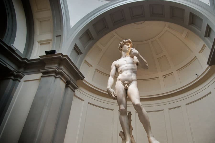 David, de Michelangelo - Galleria dell'Accademia - Florença, Itália