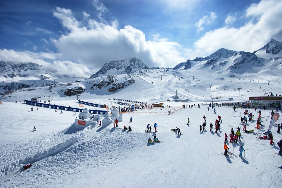 Stubaier Gletscher - Innsbruck, Áustria