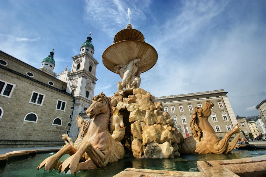 Praca da Residência - Salzburg, Áustria