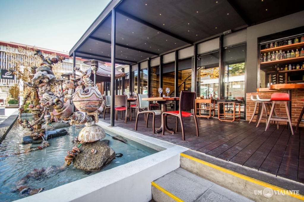 Onde comer em Santiago Patio Bellavista Um Viajante