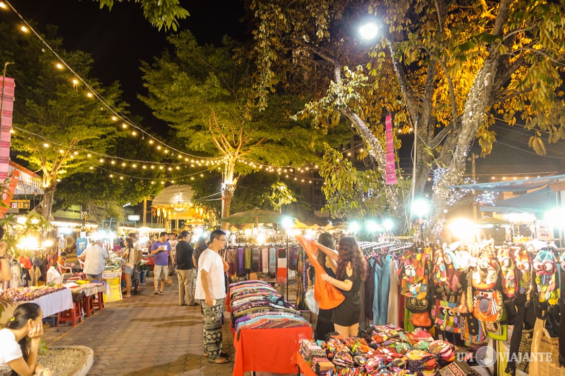 Night Bazaar, Chiang Mai - Tailândia