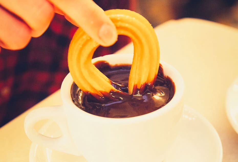 Chocolateria San Ginés - Churros em Madrid