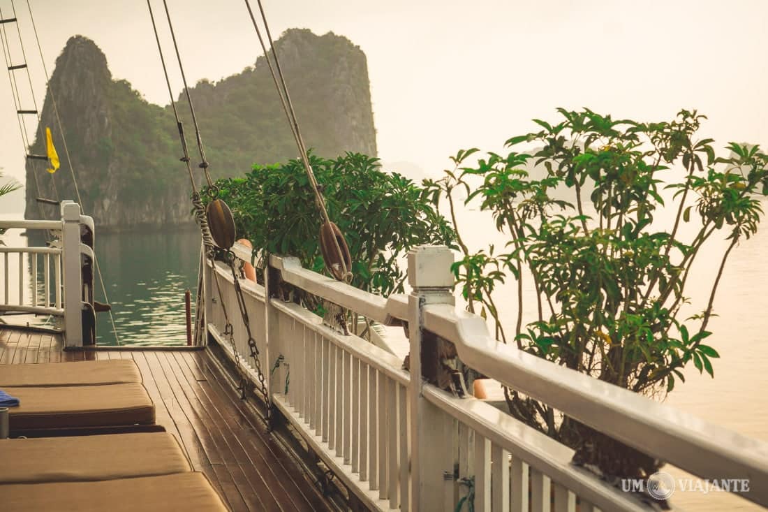 Cruzeiro em Halong Bay, Vietnam