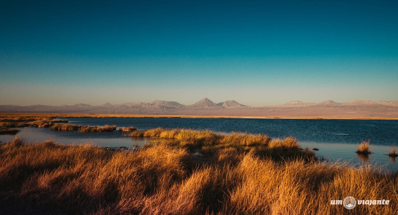 Laguna Tebinquiche - Pôr do sol no Atacama