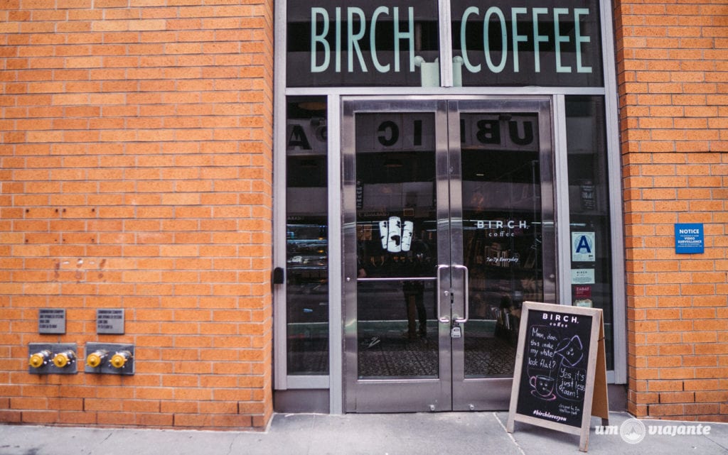 Birch Coffee New York onde tomar café de verdade em Nova York Um