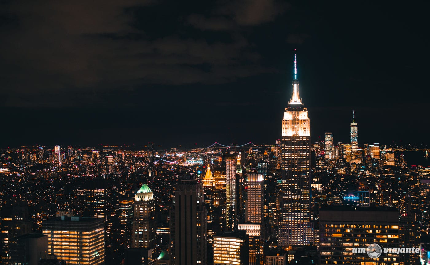 Vista para o Empire State | Foto no Top of the Rock