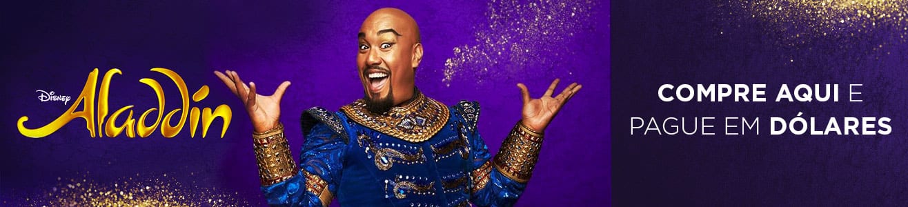 Aladdin: Ingressos para o musical