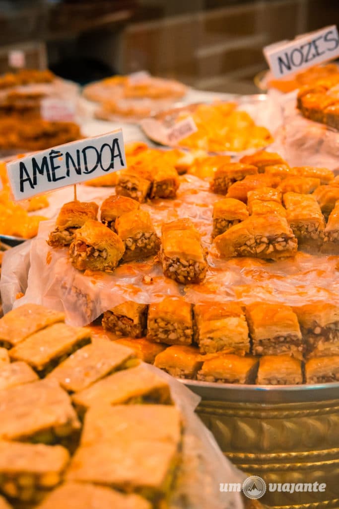 Loja de doces árabes em Foz: conheça a Albayan