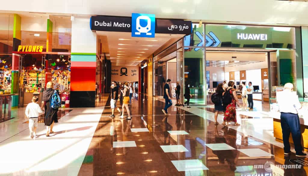 Como chegar ao Dubai Mall