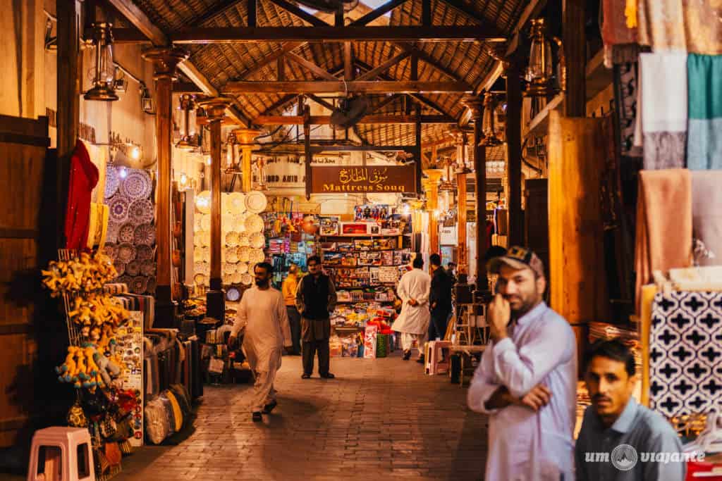 Roteiro 3 dias Dubai - Mercados Souks Ouro Especiarias