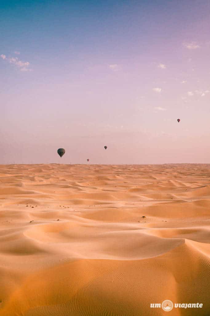 Voo de Balão em Dubai - Deserto