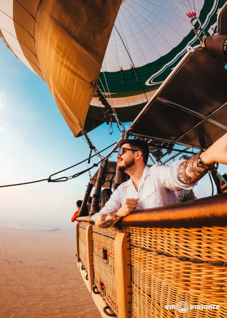 Voo de Balão em Dubai - Deserto