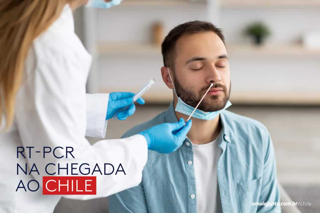 Teste RT-PCR chegada ao Chile