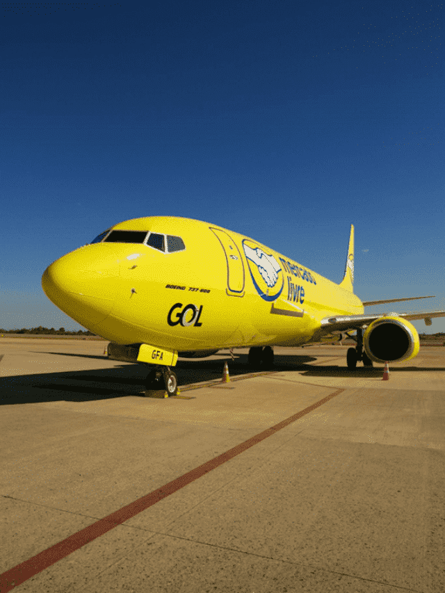 Novo avião Mercado Livre e GOL
