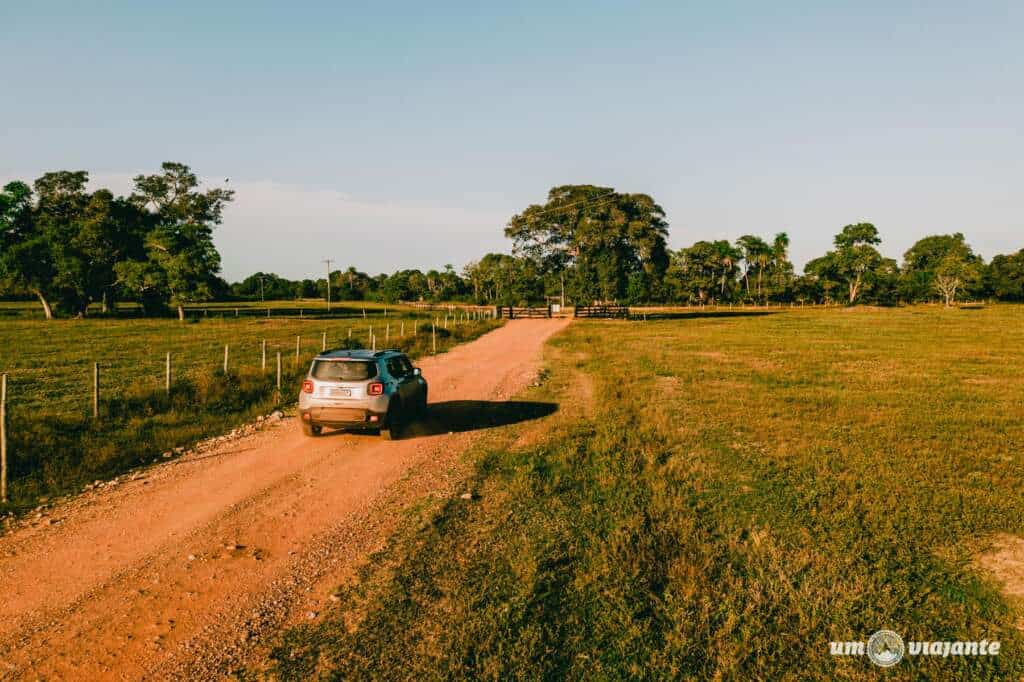 Roteiro Bonito e Pantanal: meio de transporte