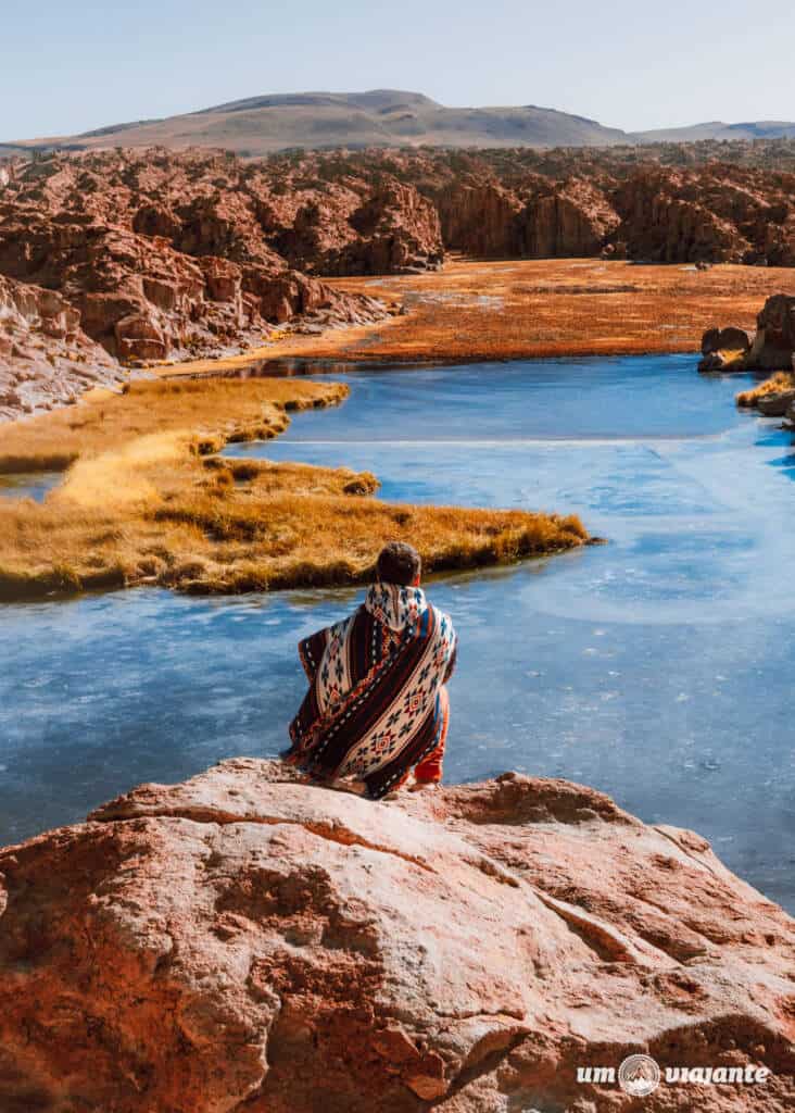 Laguna Catal, no caminho para Bolívia