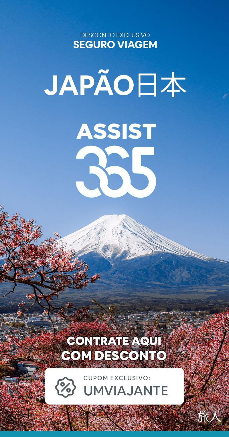 Seguro Viagem Japão com desconto