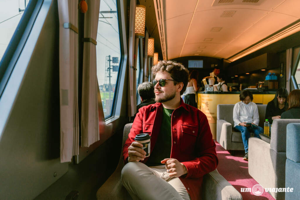 Spacia X Limited Express: Viagem de Trem no Japão