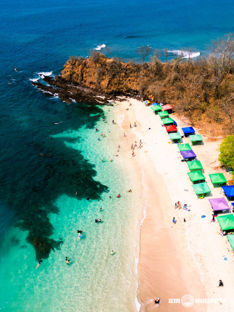 Playa Conchal, Playa Minas na Bahía Los Piratas e a Playa Real - Região de Tamarindo, Costa Rica