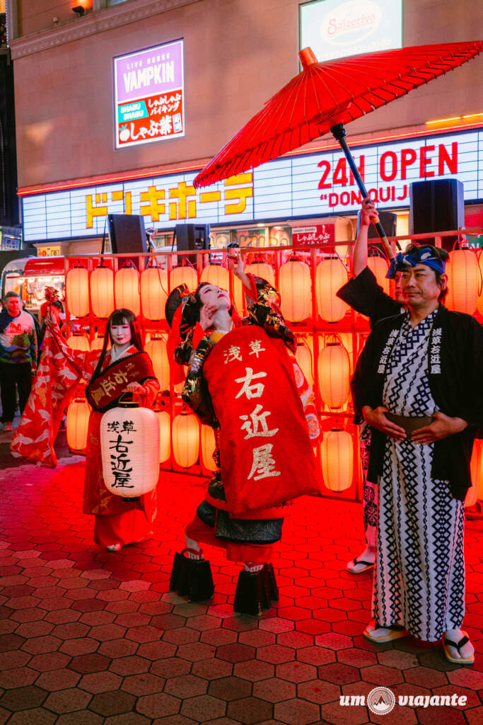 Asakusa, Roteiro Tóquio
