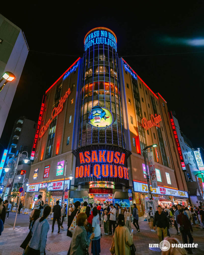 Asakusa, Roteiro Tóquio