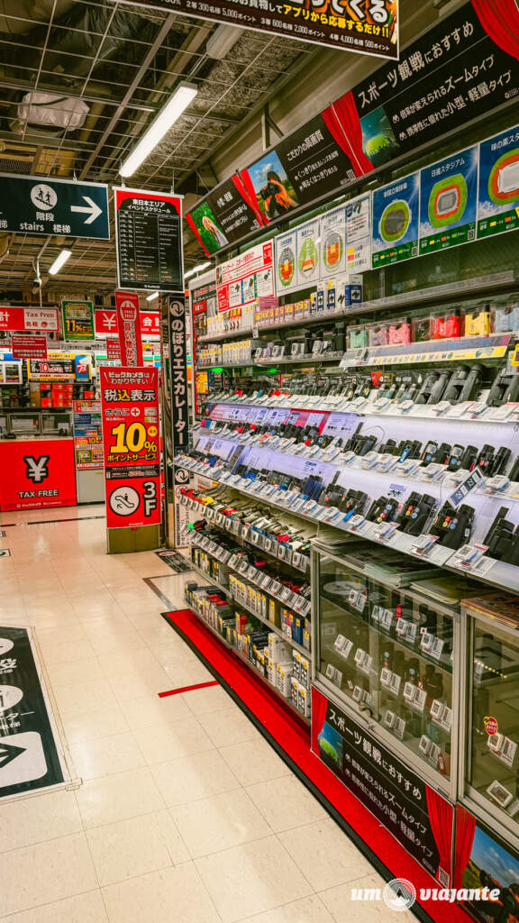 Bic Camera, Compras em Tóquio