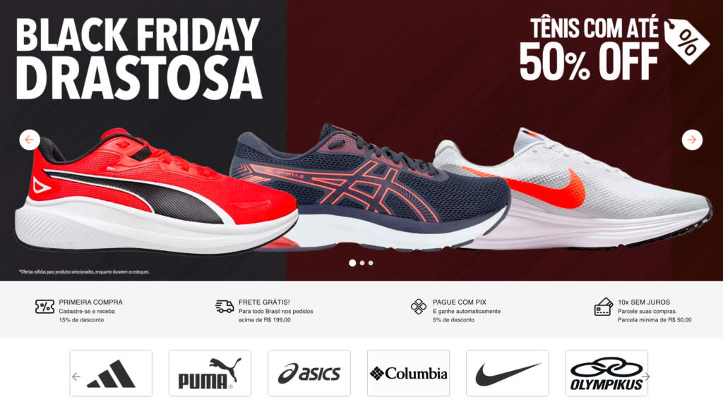 Cupom Drastosa: Desconto de até 50% em Tênis, Roupas e Acessórios Esportivos
