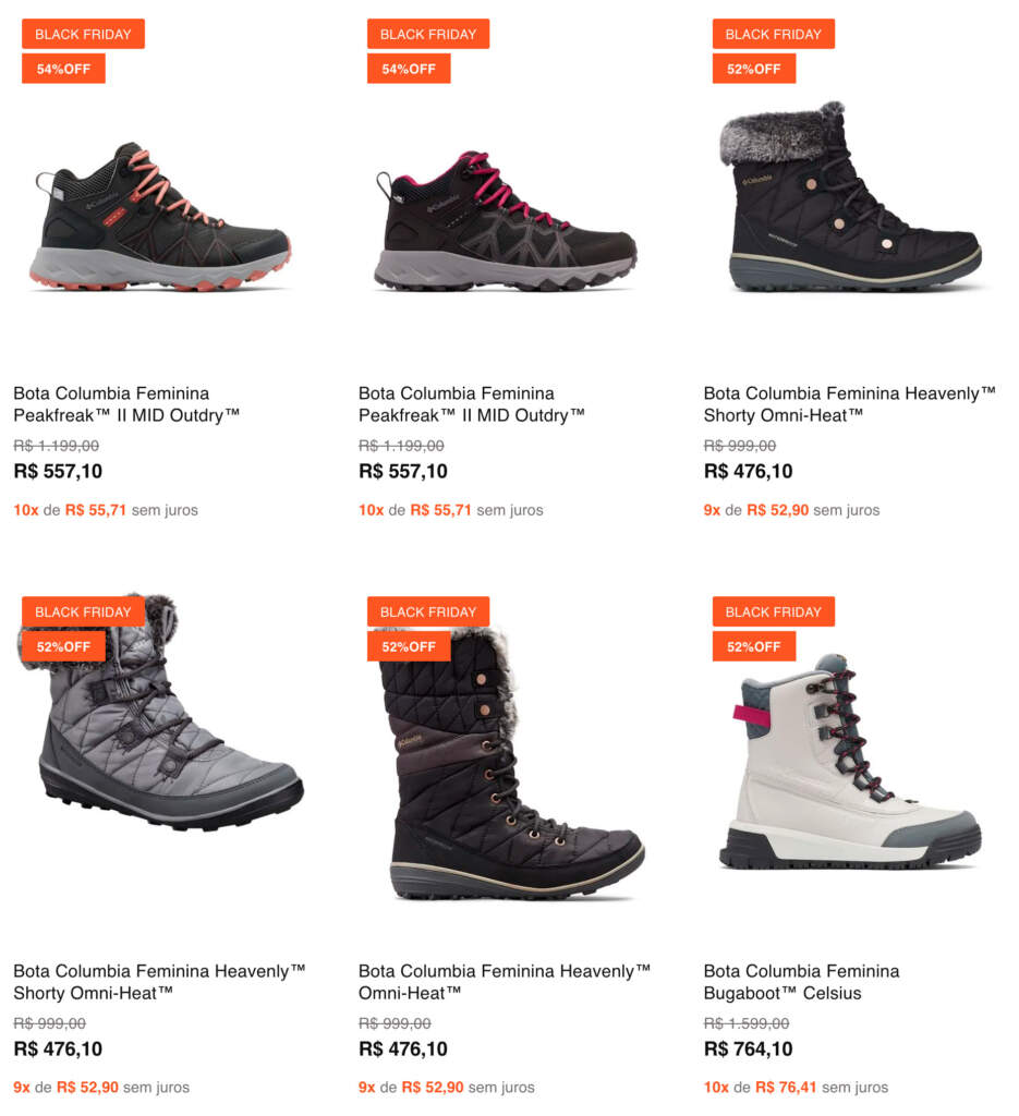 Tênis e bota para trilha e caminhada com desconto