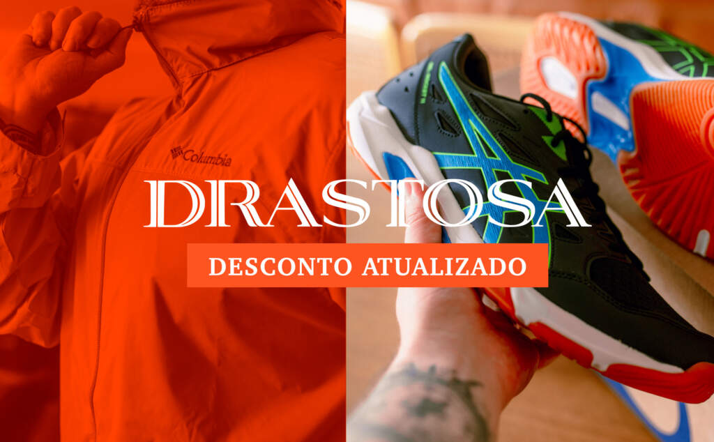 Cupom Drastosa: Desconto de até 40% em Tênis, Roupas e Acessórios Esportivos
