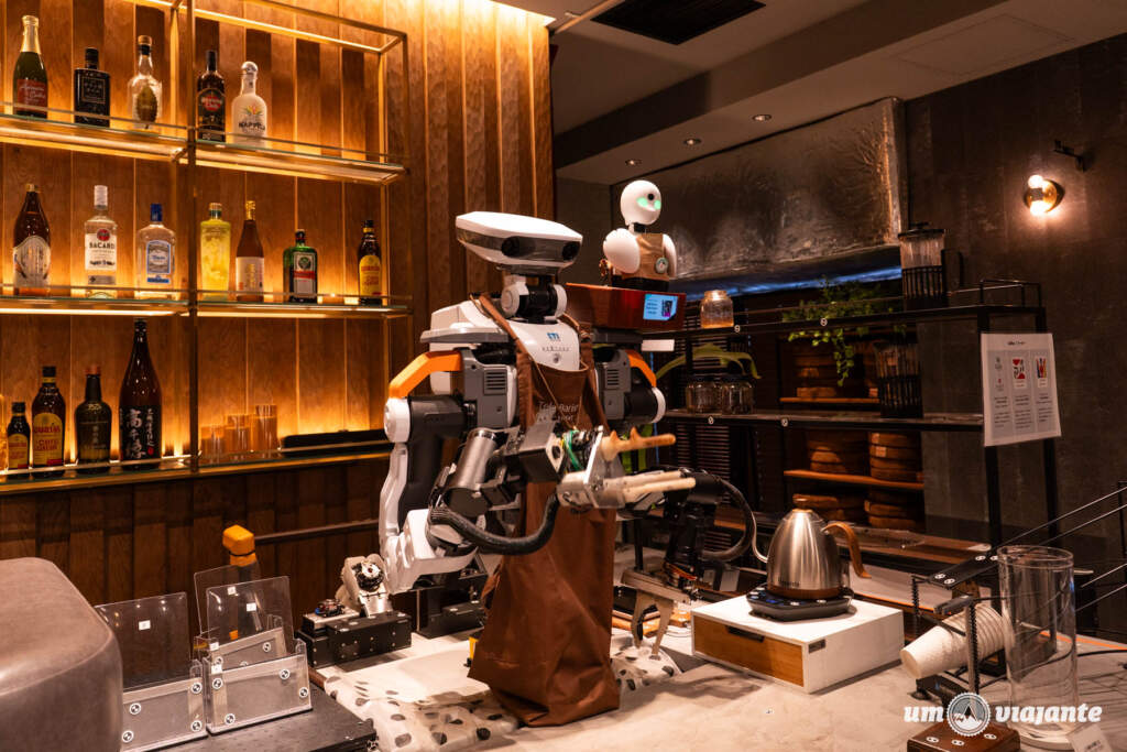 Dawn Avatar Robot Café, Roteiro Tóquio