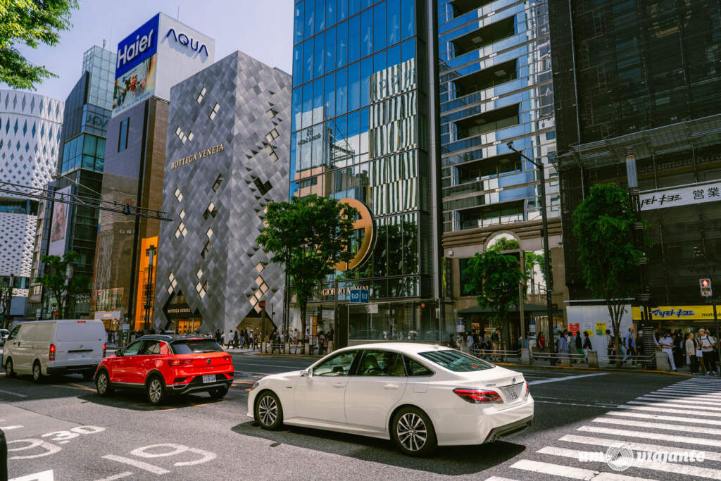 Ginza, bairro de luxo em Tóquio