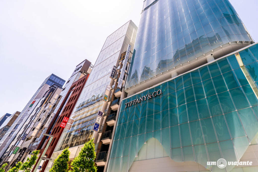 Ginza, bairro de luxo em Tóquio