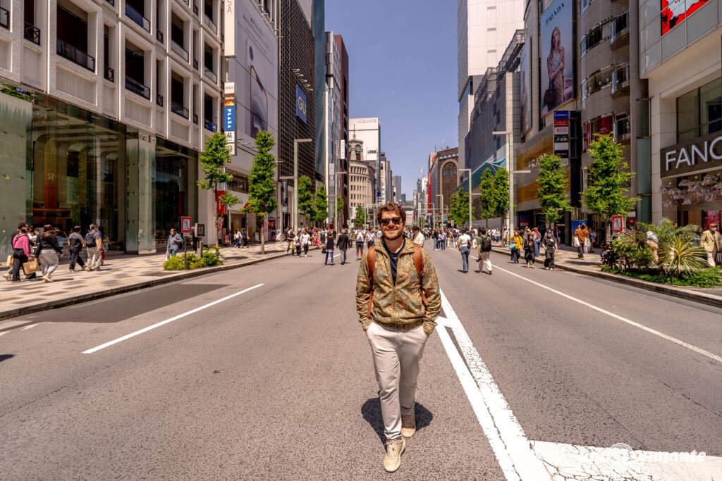 Ginza, bairro de luxo em Tóquio
