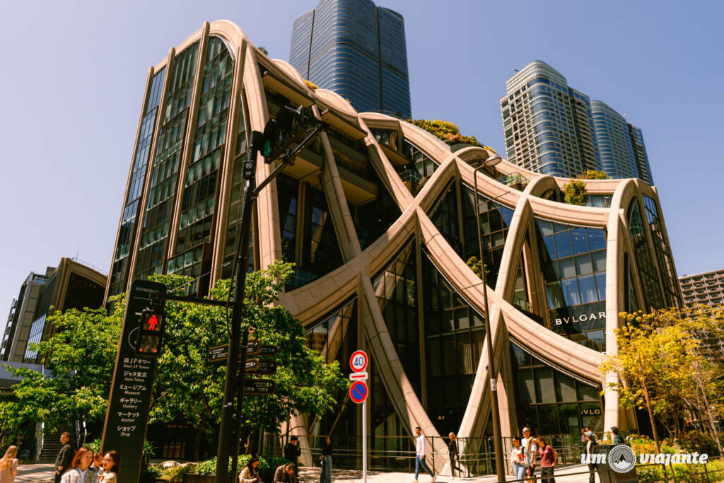 Roppongi e a Tokyo Tower, Roteiro Tóquio