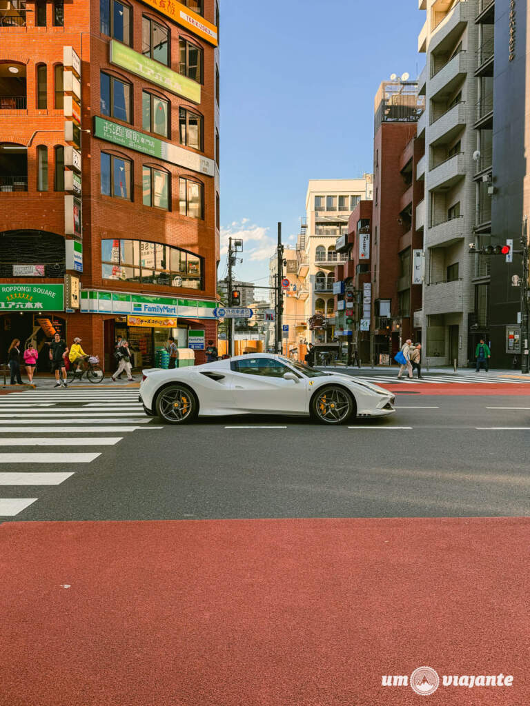 Roppongi e a Tokyo Tower, Roteiro Tóquio