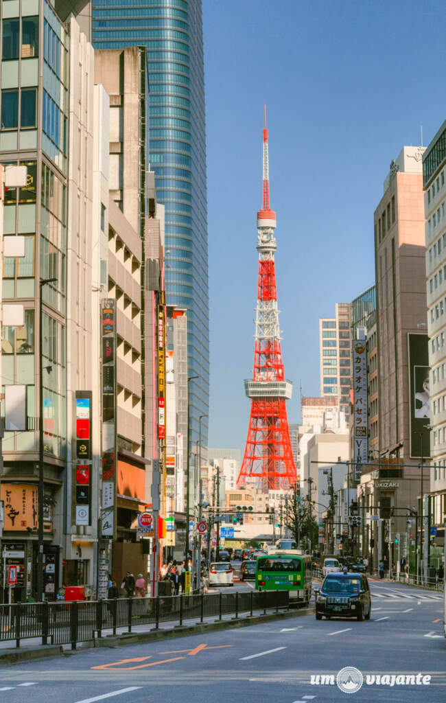 Roppongi e a Tokyo Tower, Roteiro Tóquio