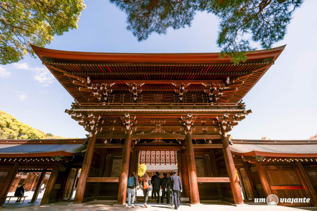 Santuário Meiji, Roteiro Tóquio