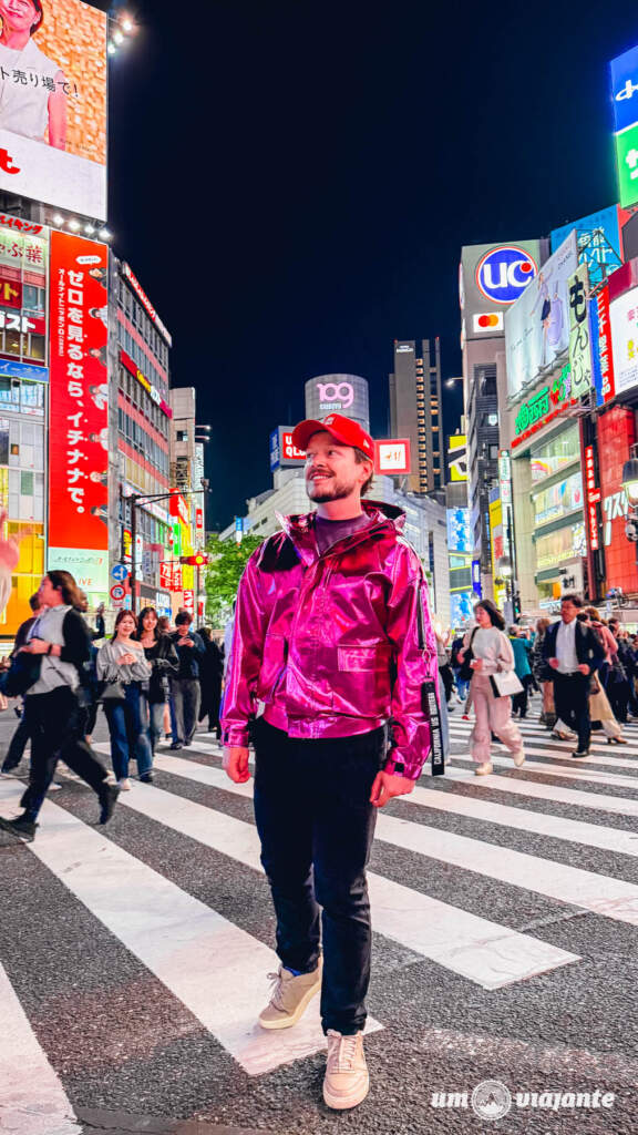 Cruzamento Shibuya, Roteiro Tóquio