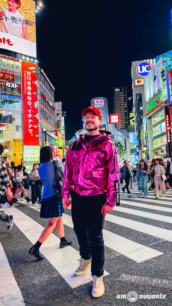 Cruzamento Shibuya, Roteiro Tóquio