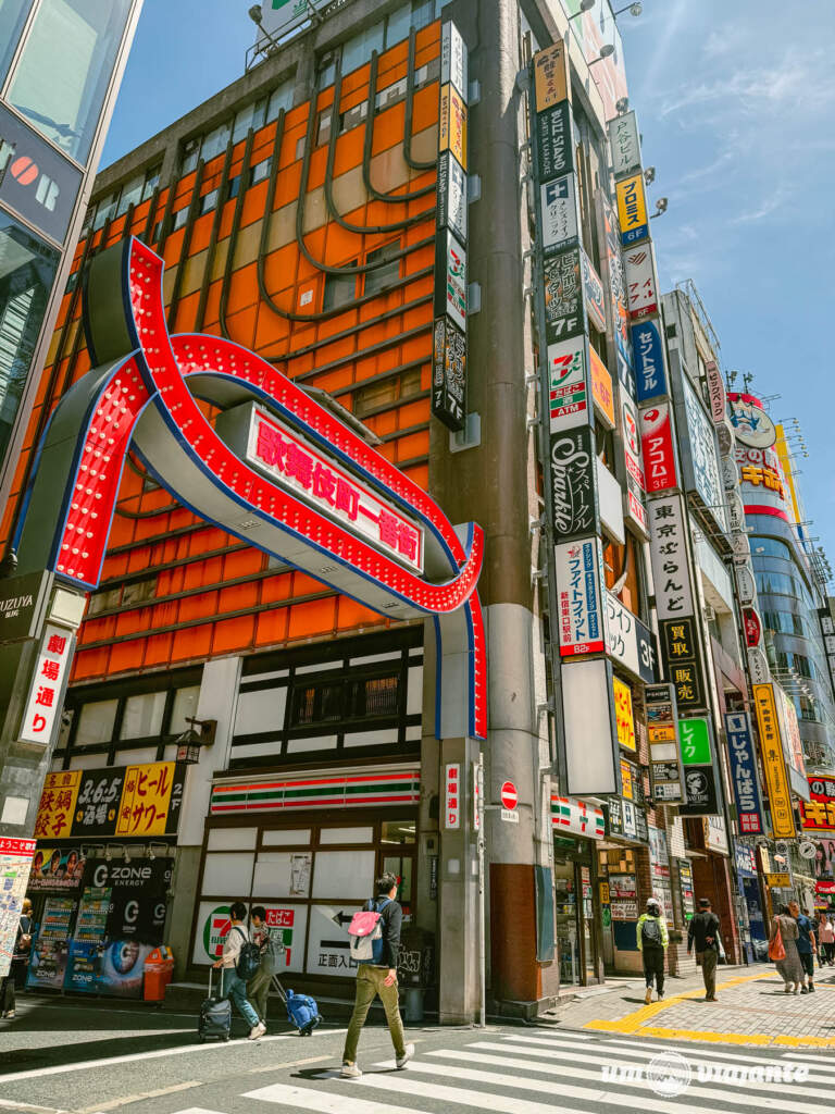 Shinjuku, Roteiro Tóquio
