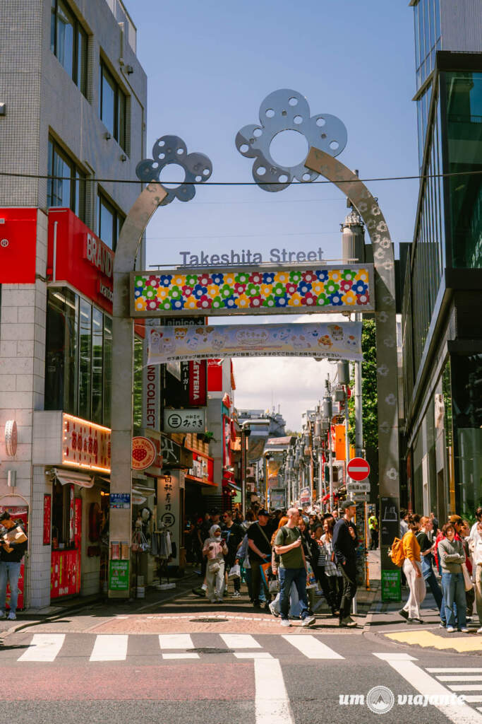 Takeshita Dori e Harajuku - Roteiro Tóquio