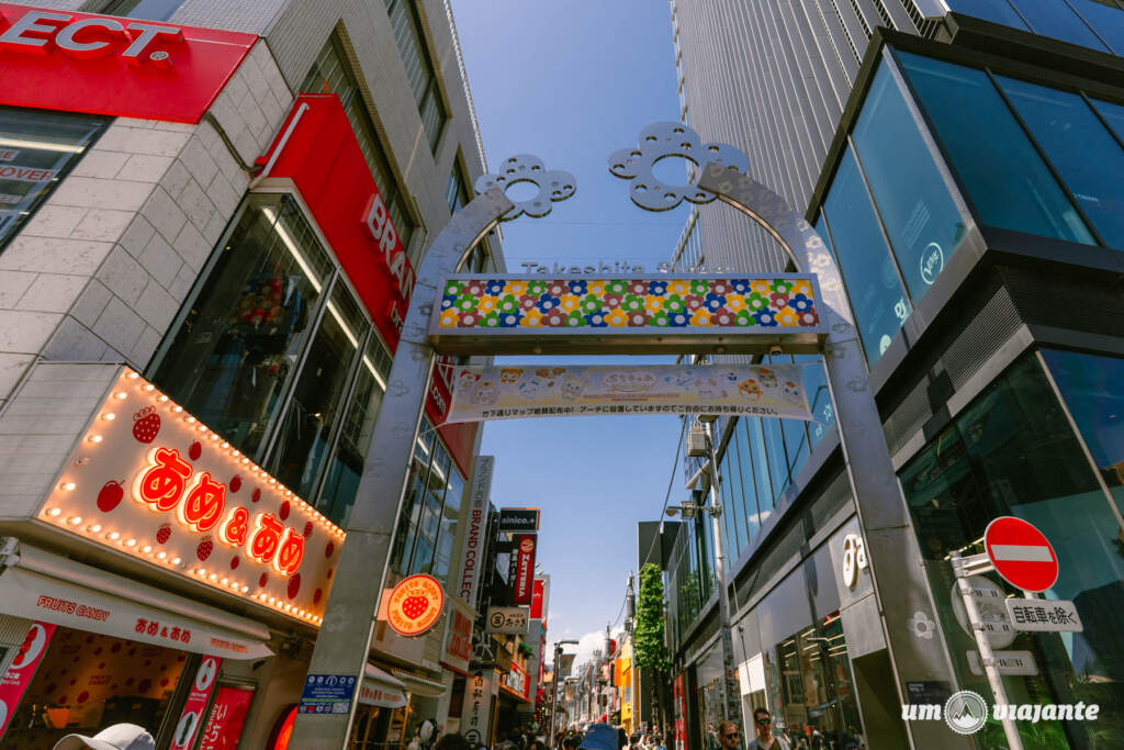 Takeshita Dori e Harajuku - Roteiro Tóquio