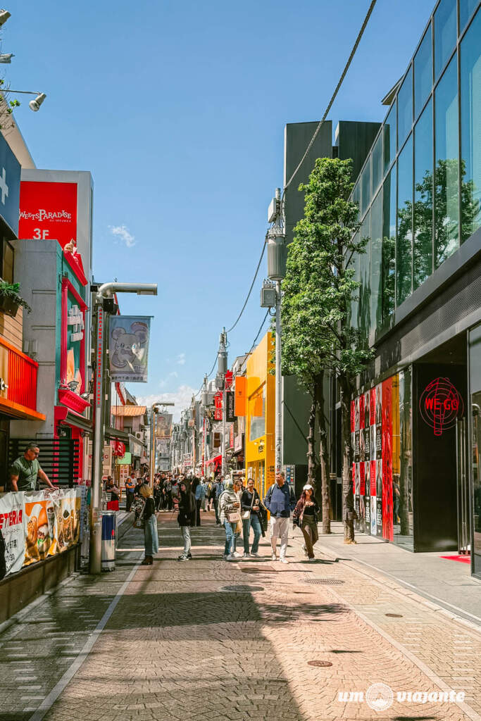 Takeshita Dori e Harajuku - Roteiro Tóquio