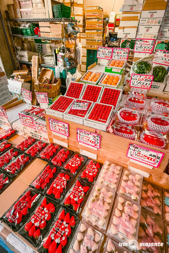 Tsukiji Market, Roteiro Tóquio
