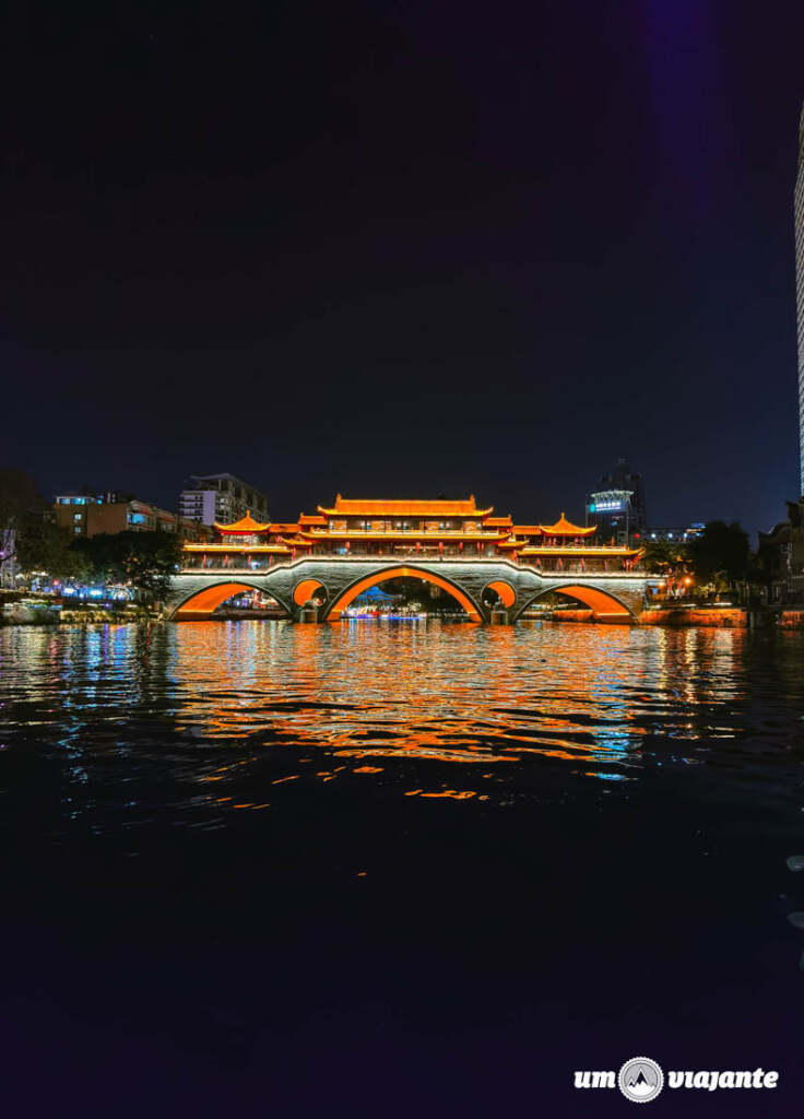 Cruzeiro noturno no Rio Jin, Roteiro de Viagem China
