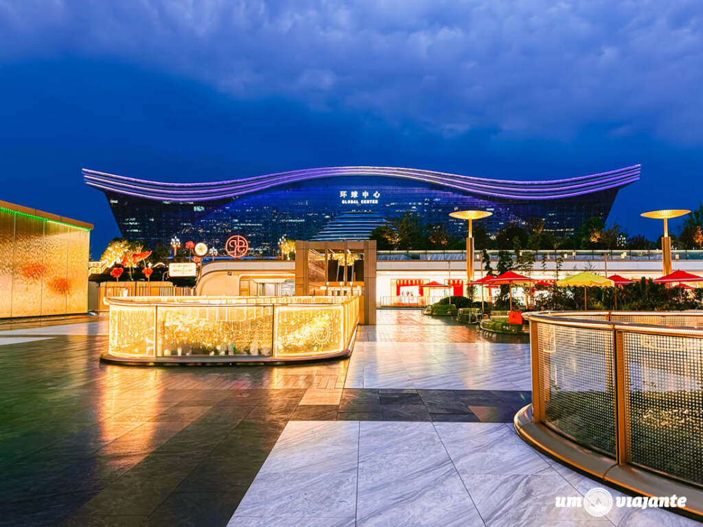 Global Center Chengdu, Roteiro de Viagem CHINA