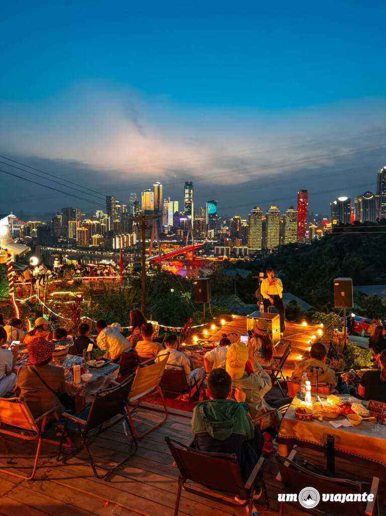 Pôr do Sol Chongqing, Melhor Vista - Roteiro China