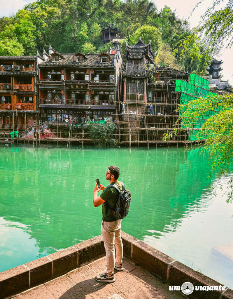 Fenghuang, bate volta saindo de Furong - Roteiro China