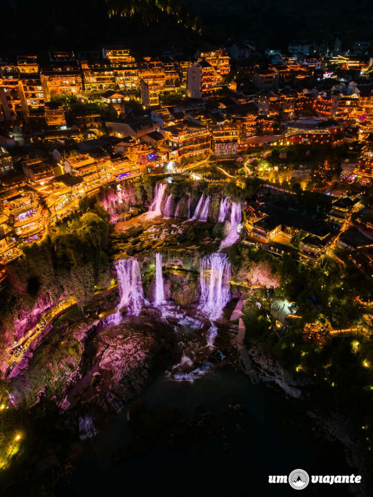 Furong, cidade da cachoeira - Roteiro China